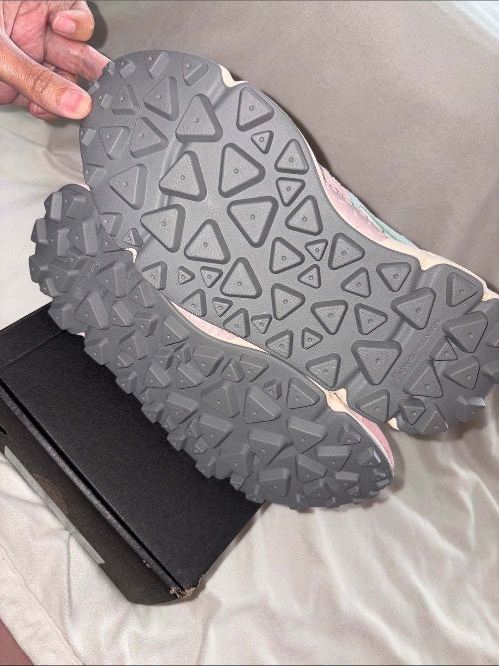 NWT Flower Mountain Yamano 3 Sneaker in Pink-Ocher-Light Pink - Picture 15 of 16